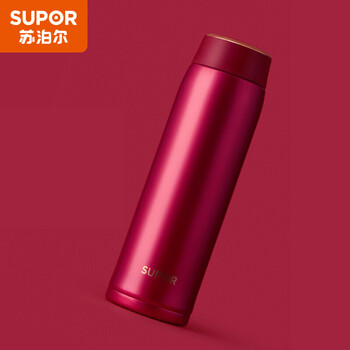 苏泊尔（SUPOR）保温杯450ml 温莎红