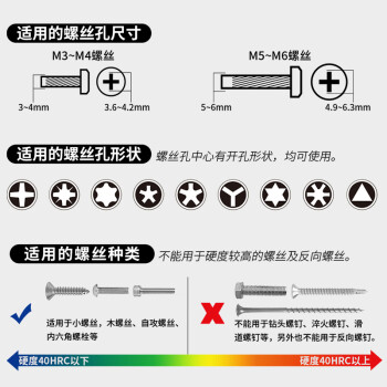 VESSEL威威日本进口拆卸螺丝批头 NEJ-5压坏生锈螺丝取出器 纤细型2支装 适用M5~M6