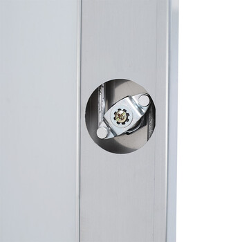 京顿JINGDUN 304不锈钢文件柜办公资料柜档案柜不锈钢财务凭证票据带锁玻璃储物柜 304大器械