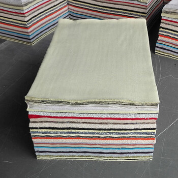 庄太太【50斤】彩色 擦机布全棉标准尺寸 工业抹布 纯棉 吸水吸油