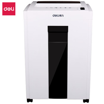 得力（deli）T601 5级保密办公碎纸机（单次8张 23L 持续10分钟 可碎卡）