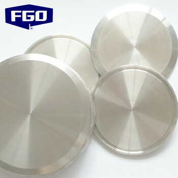 FGO 316L不锈钢快装盲板 堵头堵片盲盖 PN10 MB-10RL（10个/件）卡盘K50.5mm