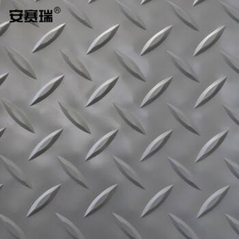 安赛瑞 牛津防滑地垫 加厚耐磨PVC橡胶1.5*15m厚1.5mm灰色 23984