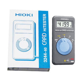 日置（HIOKI）3244-60 卡片式万用表 万能表 电工表