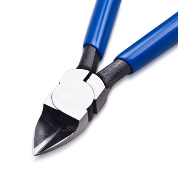 马牌（KEIBA）进口模型塑料水口钳PL-716(6寸150mm)(刃口弧面) 斜口剪 斜嘴钳 平嘴钳 塑料钳