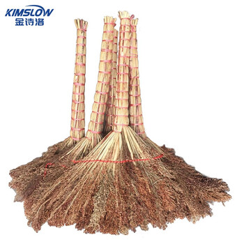 金诗洛 KSL240 高粱苗扫把(5把) 工厂学校扫帚 环卫扫地笤帚