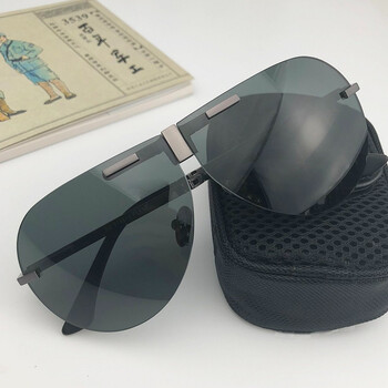 星工 XINGGONG 偏光镜 无框折叠式男士太阳镜 骑行户外司机开车驾驶镜