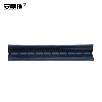 安赛瑞 反光墙角保护器（圆角）防撞护角 橡胶护墙角 反光条 11400