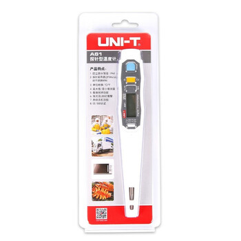 优利德（UNI-T）A61 探针式数字温度计 穿刺温度表