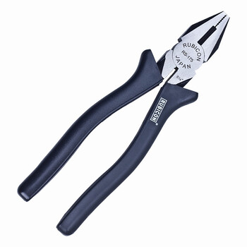罗宾汉（RUBICON）电工平咀钳RS-175老虎钳 平嘴钢丝钳7寸 175mm