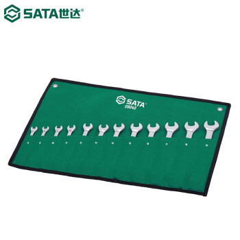 世达（SATA）09040 12件全抛光两用快扳组套 09040 其他