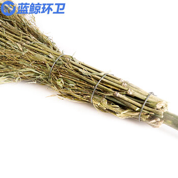蓝鲸环卫 竹竿扫把10把装 手工竹扫帚竹笤帚物业大扫把环卫LJHW-9320