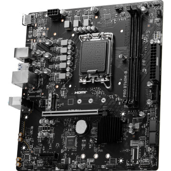 微星（MSI）PRO B760M-B DDR5 游戏电脑主板 支持CPU13400F/14400F/13490F (Intel B760/LGA 1700)