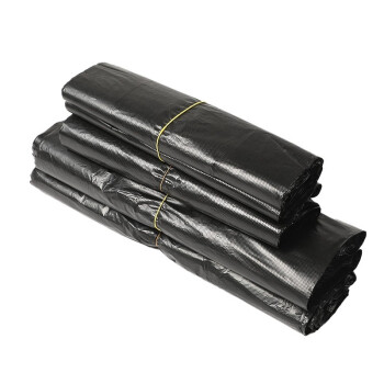 冰禹 BYjj-144 酒店物业加厚垃圾袋 大号垃圾袋黑色塑料袋（50个）30*50cm手提