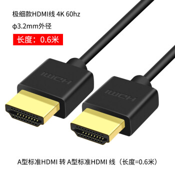 监视器hdmi线单反稳定器高清连接20视频阿童木转mini超细线microhdmi