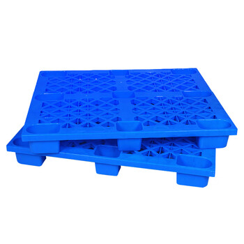 兰诗 TP-120 塑料托盘 叉车板仓库垫板防潮板胶栈板货物地堆货架地台垫仓板卡板 新料1.2米*1.2米特厚