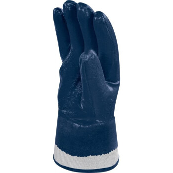 代尔塔（Deltaplus）201175 NI175 重型丁腈全涂层防护手套 耐磨防滑耐油工业劳保手套 定做 10码 12副