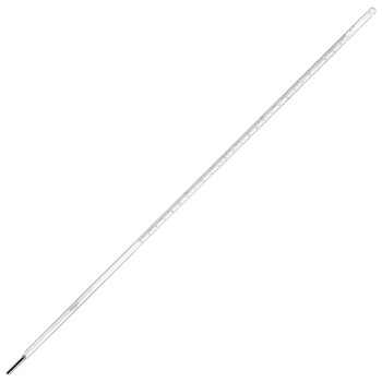 匡建仪表一等标准玻璃温度计 WBG系列25-50℃ 1支 长度54cm 分度值0.05℃ 可过检 高精度 实验室用 25-50℃ 