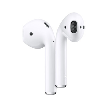 Apple/苹果 AirPods (第二代) 配充电盒 苹果耳机 蓝牙耳机 无线耳机 适用iPhone/iPad/Apple Watch/Mac