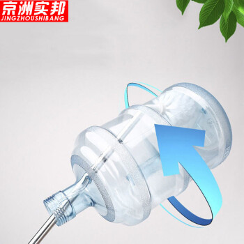 京洲实邦【提桶器3个装颜色随机】长柄桶装水清洁刷ZJ-0242