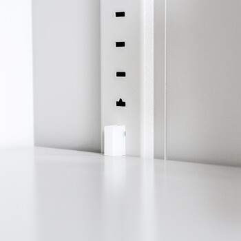 欧思泰 电子保密柜密码柜档案柜资料柜钢制保密文件柜铁皮柜带锁保险柜   通双节白色国保指纹锁不带抽屉