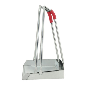 卫洋 WY-0322 簸箕单个圆管铁撮箕子垃圾铲环卫公路物业铁簸箕