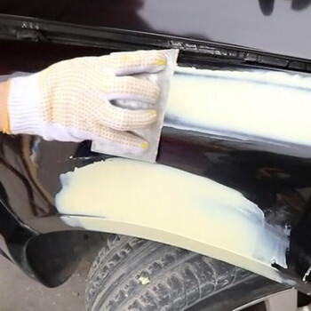 哥俩好原子灰固化剂汽车腻子粉膏快干打磨油漆钣金家具模型修补（0.4kg+10g）*1组