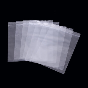 飞尔（FLYER）pe自封袋 透明塑料包装袋 防水防尘密封自粘骨袋【6x8cm 10丝】10包起批