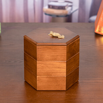 拼盘餐具组合实木分格双层带盖点心盒子创意瓜子零食坚果盒客厅家用