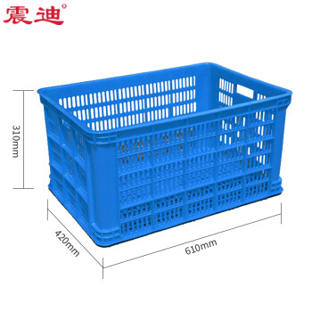 震迪塑料筐周转筐运输箱水果蔬菜筐养殖框SD1232可定制575-300筐