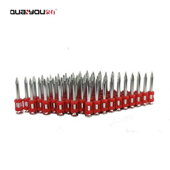 泉有（quanyou）瓦斯射钉枪钉连发混凝土钢排钉打钉枪专用气瓶瓦斯枪钉子配件 QY-3525S 1000颗/盒 1瓶气