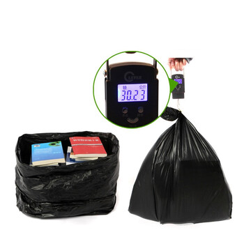 优易固（YOUYIGU）背心垃圾袋酒店物业手提式黑色加厚大号垃圾袋黑色塑料垃圾袋80*100*100个