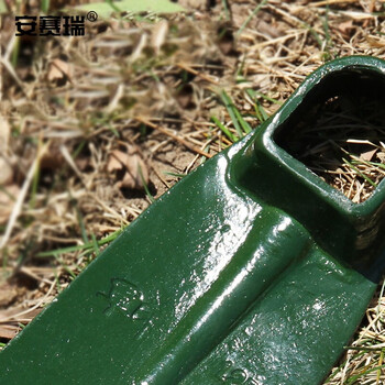 安赛瑞 锄头 开荒翻地农用除草条锄头 29×11cm 钢制园林园艺锄头 軍印27097