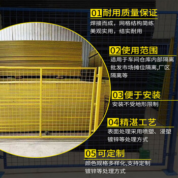 腾驰（CT） 车间隔离网 仓库护栏网铁丝网围栏铁网高速公路护栏网防护网基坑护栏网 1号