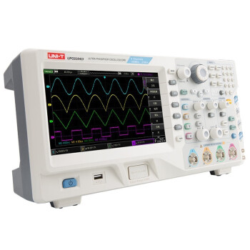 优利德（UNI-T）UPO3204CS 数字荧光示波器4通道示波器台式存储示波器200MHz 1年维保