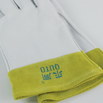 求同5200羊皮25CM氩弧焊接手套隔热防烫耐高温耐磨防火阻燃劳保焊接工作手套 5200