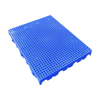 京顿JINGDUN 塑料垫板仓库防潮板塑胶托盘货垫仓库地垫养殖板 加高L1000*W800*H100mm
