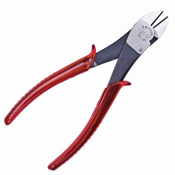 三山（3.peaks）进口电工斜嘴钳 NP-190P(光纤 钢丝钳)  斜口钳 斜咀钳 7寸半190mm