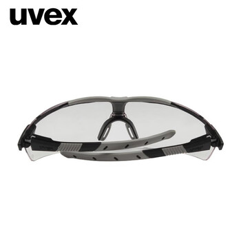 uvex优唯斯 9190175防风防护眼镜男骑行防风沙粉尘液体飞溅冲击双面反射涂层防雾定做 1付