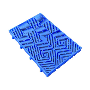 京顿JINGDUN 塑料垫板仓库防潮板塑胶托盘货垫仓库地垫养殖板 蓝色L600*W400*H50mm