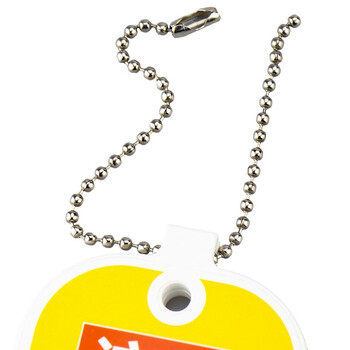 冰禹 BYyq-145 开关状态指示牌 开闭提示牌设备管道阀门开关闭牌常开常闭警示牌