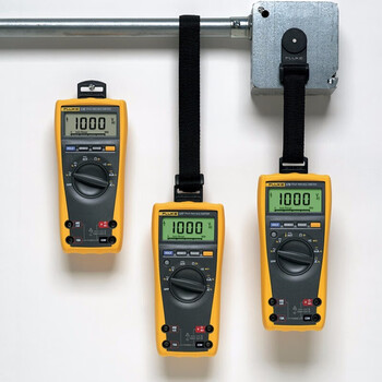 福禄克（FLUKE) TPAK 万用表磁性挂件磁力挂带可解决万用表悬挂及定位问题 电力仪表