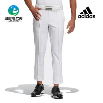 adidas阿迪达斯 高尔夫运动裤子男士九分裤2021新款golf运动休闲裤