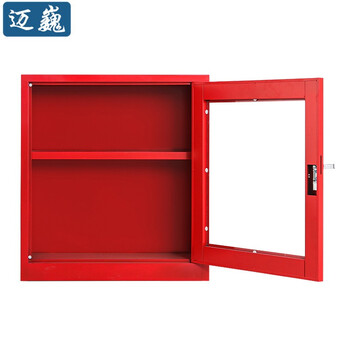 迈巍应急物资柜储物柜钢柜防毒面具个人消防用品存放柜可定制ME038
