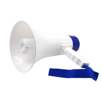 鸣固 多功能喇叭大功率扩音器喊话器录音手持喇叭叫卖录音扩音喇叭扬声器 240s超长录音
