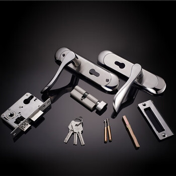 飞球( Fly.Globe) 门锁室内卧室房门锁防盗锁具不锈钢实木门把手A888