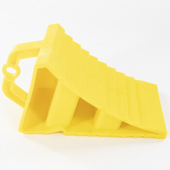 冰禹 BYyq-138 塑料止退器便携式汽车防倒退 三角木大货车轮阻退器 停车挡车止滑倒车器 20*12*11cm