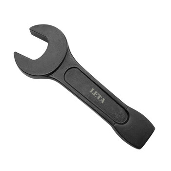 勒塔（LETA）敲击呆扳手 重型单头开口扳手直柄大号扳手汽修工具30mmLT6332