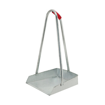 卫洋 WY-0322 簸箕单个圆管铁撮箕子垃圾铲环卫公路物业铁簸箕