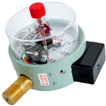 匡建仪表（CONJANT）YXC-100 磁助式电接点压力表精密水压气压表 220V380V通用触头功率30VA 0-0.6mpa 1 1